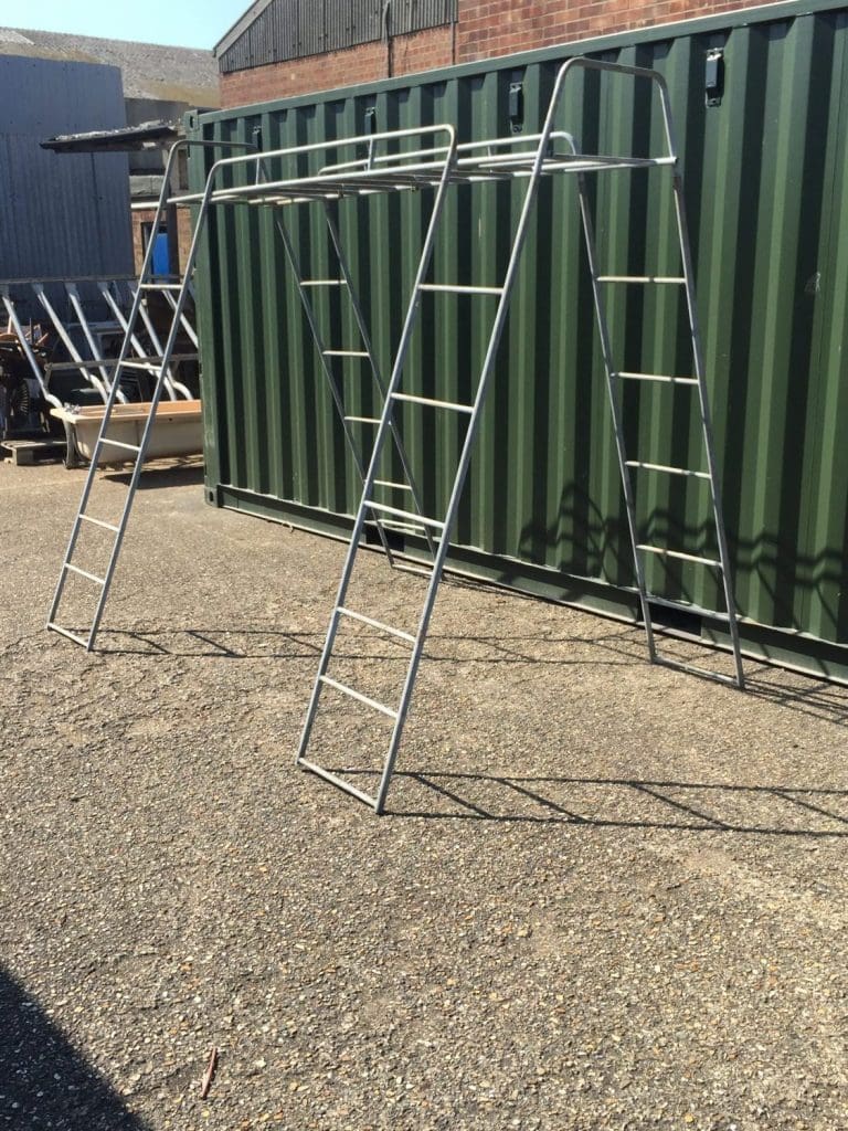 steel climbing frame